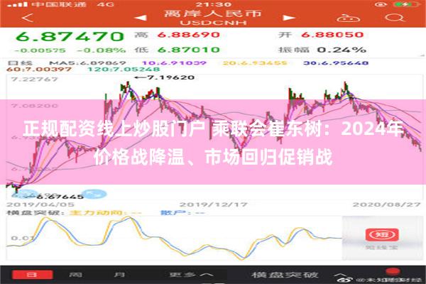 正规配资线上炒股门户 乘联会崔东树：2024年价格战降温、市场回归促销战