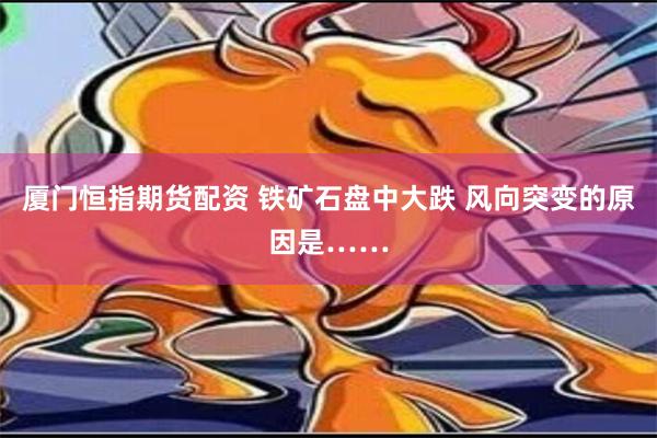 厦门恒指期货配资 铁矿石盘中大跌 风向突变的原因是……