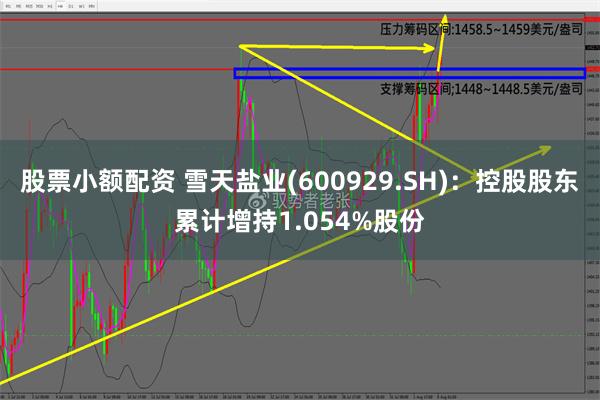 股票小额配资 雪天盐业(600929.SH)：控股股东累计增持1.054%股份