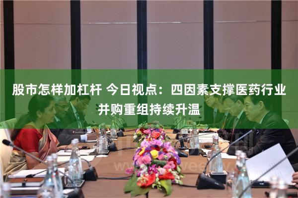 股市怎样加杠杆 今日视点：四因素支撑医药行业并购重组持续升温