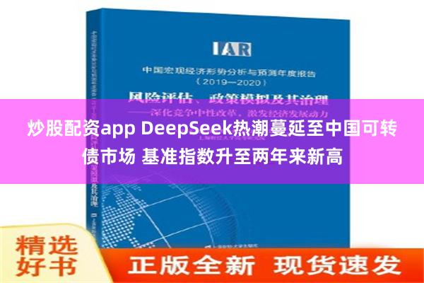 炒股配资app DeepSeek热潮蔓延至中国可转债市场 基准指数升至两年来新高